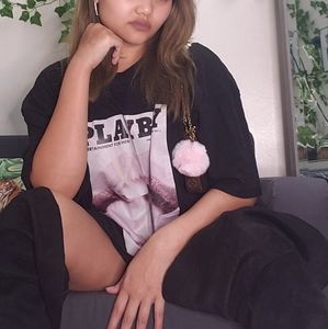Playboy Oversized T-Shirt Dress